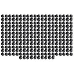 Support de rail 17mm SIXBOX lot de 250 pièces