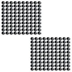 Support de rail 30mm SIXBOX lot de 200 pièces