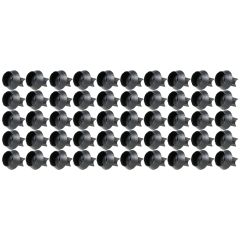 Support de rail 30mm SIXBOX lot de 50 pièces