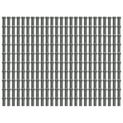 Support de rail 63mm SIXBOX lot de 250 pièces