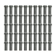 Support de rail 83mm SIXBOX lot de 50 pièces