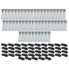 Équerre SIXBOX OBM 110mm D5 lot de 50 pièces