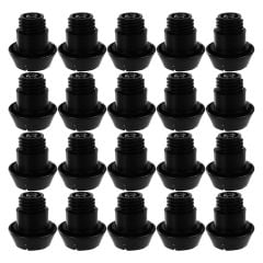 Support de rail réglable 15/32mm SIXBOX lot de 20 pièces