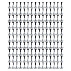 Support de rail réglable 30/60mm SIXBOX lot de 150 pièces