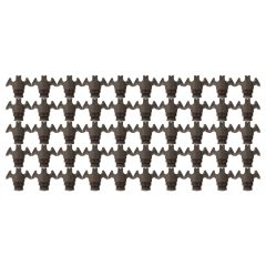 50 supports rail Placo Sixbox OBR F60 15/32 - Profondeur 32 à 49 mm - Sixbox