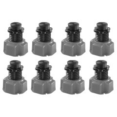 Lot de 8 pieds Niv'eau réglable pour receveur de douche - Wirquin