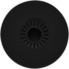 Bouchon universel Ø110mm 2 en 1 UPPY en silcone Noir BLACK TOUCH - Wirquin Pro