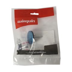 Cache-trou Lavabo Ø43mm Laiton chromé - Wirquin Pro