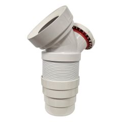 Pipe WC Air connect Ø100 - Wirquin