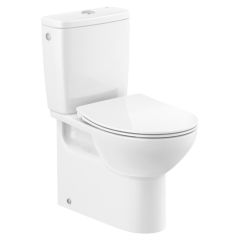 Pack WC Victoria Compact - sans bride - sortie duale - abattant frein de chute - Roca