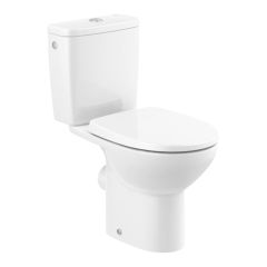 Pack WC Victoria - sans bride - sortie horizontale - abattant standard - Roca