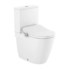 WC lavant au sol compact In-Wash Ona à évacuation duale - Roca