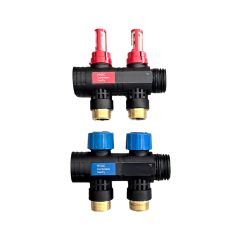 Kit de module extension de base pour collecteur clastique (départ + retour) 2 sorties - Blansol