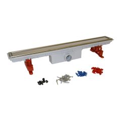 Caniveau de douche grille réversible Docia Nicoll - 50x690mm