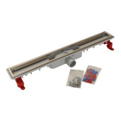 Caniveau de douche Docia Nicoll faible hauteur sans grille - 50x690mm 