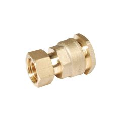 Raccord laiton droit femelle écrou libre 1''1/4 (33/42) pour tube PE Ø32 - Sferaco