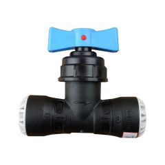 Vanne encliquetable tube PE Ø20 - Série 1 - Plasson