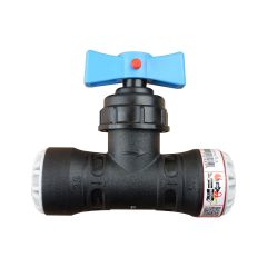 Vanne encliquetable tube PE Ø25 - Série 1 - Plasson