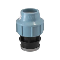 Raccord Polypropylène droit ACS pour PE ou PEHD Ø40 - Sortie Femelle 1"1/4 (33/42) - Somatherm