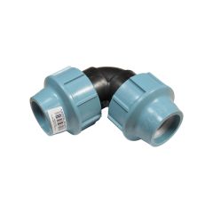 Coude polypropylène 90° ACS pour Tube PE ou PEHD Ø40 - Somatherm