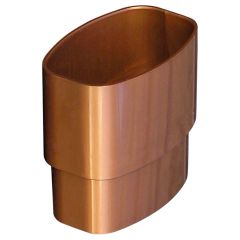 Manchon PVC MF pour tube BEST Øoval 92x57 - effet cuivre