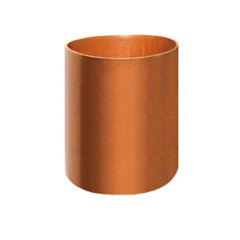 Manchon PVC pour tube de descente Ø80 - aspect cuivre - First Plast