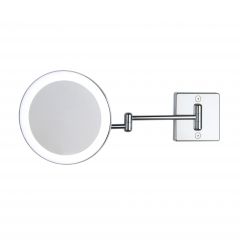 Miroir grossissant à LED alimentation direct IP23 Discolo double bras - Koh-I-Noor C352