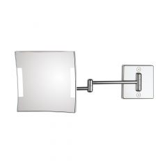 Miroir grossissant à LED Quadrolo bras double - Koh-I-Noor C602