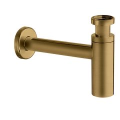 Siphon lavabo laiton design - Vieux bronze - Hauteur réglable - G1"1/4 (33/42) - Cristina Ondyna