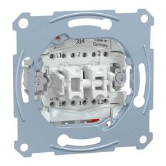 Mécanisme double va-et-vient Aquadesign - 10A/250Vca - Connexion rapide - Schneider Electric - MTN3126-0000