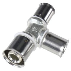 Té Multicouche à sertir inégal Ø40x3,5 - Ø32x3,0 - Ø32x3,0