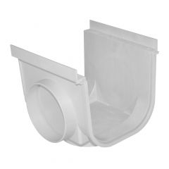 Naissance centrale pour caniveau pvc CBS200 Série 200 HAUT - First Plast