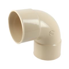 Coude femelle-femelle 87°30 - Sable - pour tube Nicoll Ø80