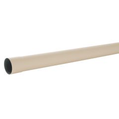 Tube de descente PVC pour gouttière 25 - Ø80 mm 2ml - Sable - Nicoll