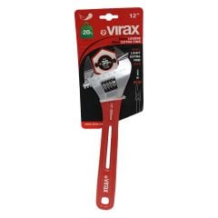Clé à molette 12" extra-légère avec des mors fins - Virax