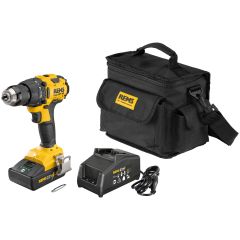 Perceuse-visseuse sans fil Helix 22 V VE - Avec sac de transport - Rems