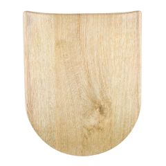 Abattant WC Wood Slim chêne authentique - descente assistée - déclipsable - Olfa