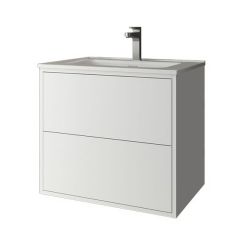 Meuble de salle de bain avec lavabo OPTIMUS 600 Blanc mat - Salgar