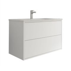 Meuble de salle de bain avec lavabo OPTIMUS 800 Blanc mat - Salgar