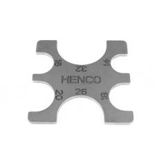 Outil HENCO pour contrôler la précision d'un sertissage Ø14-32