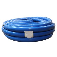 10m tube PER prégainé isolé bleu Ø25 - TRA
