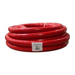 25m tube PER prégainé isolé rouge Ø25 - TRA