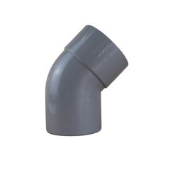 Coude PVC 45° Mâle/Femelle Ø110 - First Plast