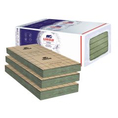 16 paquets de 6 panneaux Laine de verre S.R PRK 32 Revêtu - Panneau 4.86 m² - 101 mm - R 3.15 - Soit 77,76 m² - Ursa