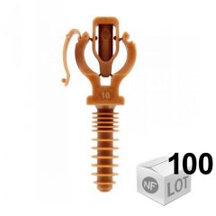 100 CLIPEO Simple - Fixation pour tube cuivre Ø20