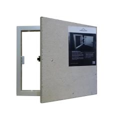 Trappe de visite en acier escamotable peu visible PILOT 3D - 300 x 300 x 45 mm - marque Discret