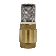 Clapet anti-retour Femelle-Femelle 1'' (26/34) + Filtre Inox (crépine) 1'' (26/34) - Sans ACS
