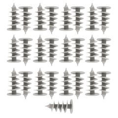 Boîte de 25 chevilles polystyrène Ø26,5x82 mm pour fixation équipement léger dans l'isolant - Ram