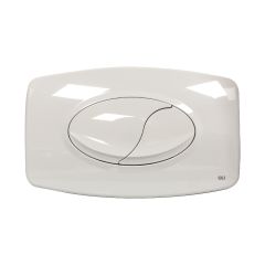 Plaque de commande double touche blanche (Réf 1620B) réservoir EUROFUTURA 600-620 / réservoir 630