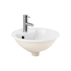 Vasque à encastrer ANNA 41 - Avec percement - Blanc - Sanindusa